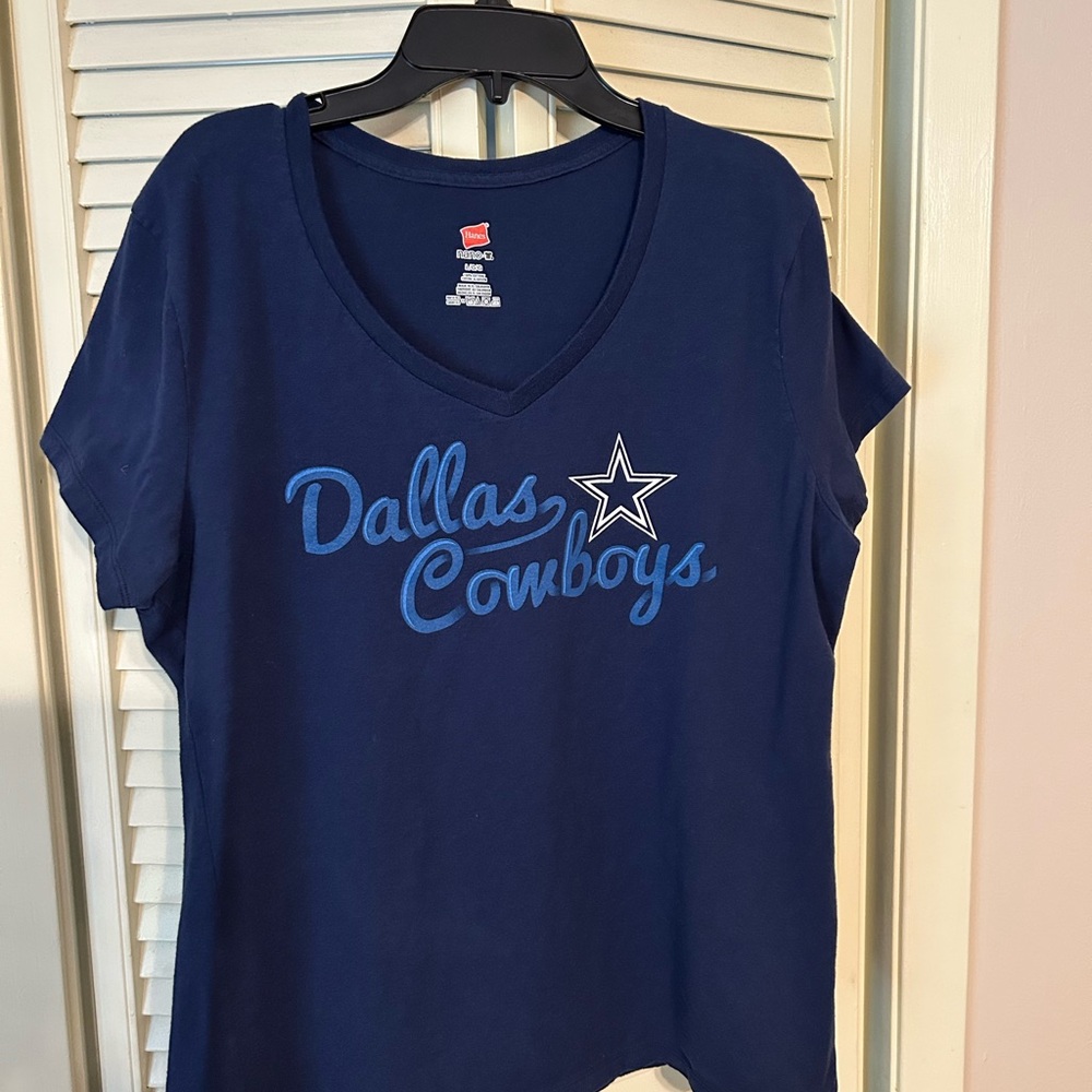 NFL Dallas Cowboys Blue Graphic Relaxed Tee